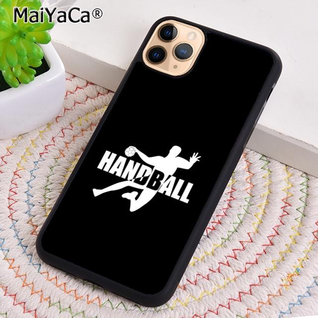 

MaiYaCa Handball Sport Phone Case Shell For iPhone 17 Air 12 13 16 pro max 15 14 plus Cover coque iPhone 17pro