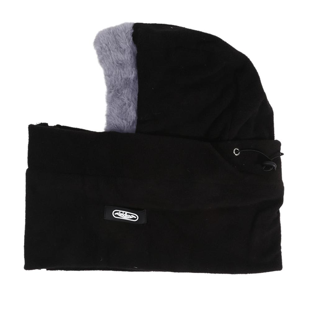 Winter Thickened Hat Scarf Windproof Warm Women Men Beanies Caps Outdoor Skiing Bike Riding Cycling Caps Helmet Inner Liner