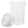 2500Ml Plastic Water Pitcher with Scale Lid Food Safe Cold Hot Beverage Jug for Juice Iced Tea Lemonade Milk Coffee Parties