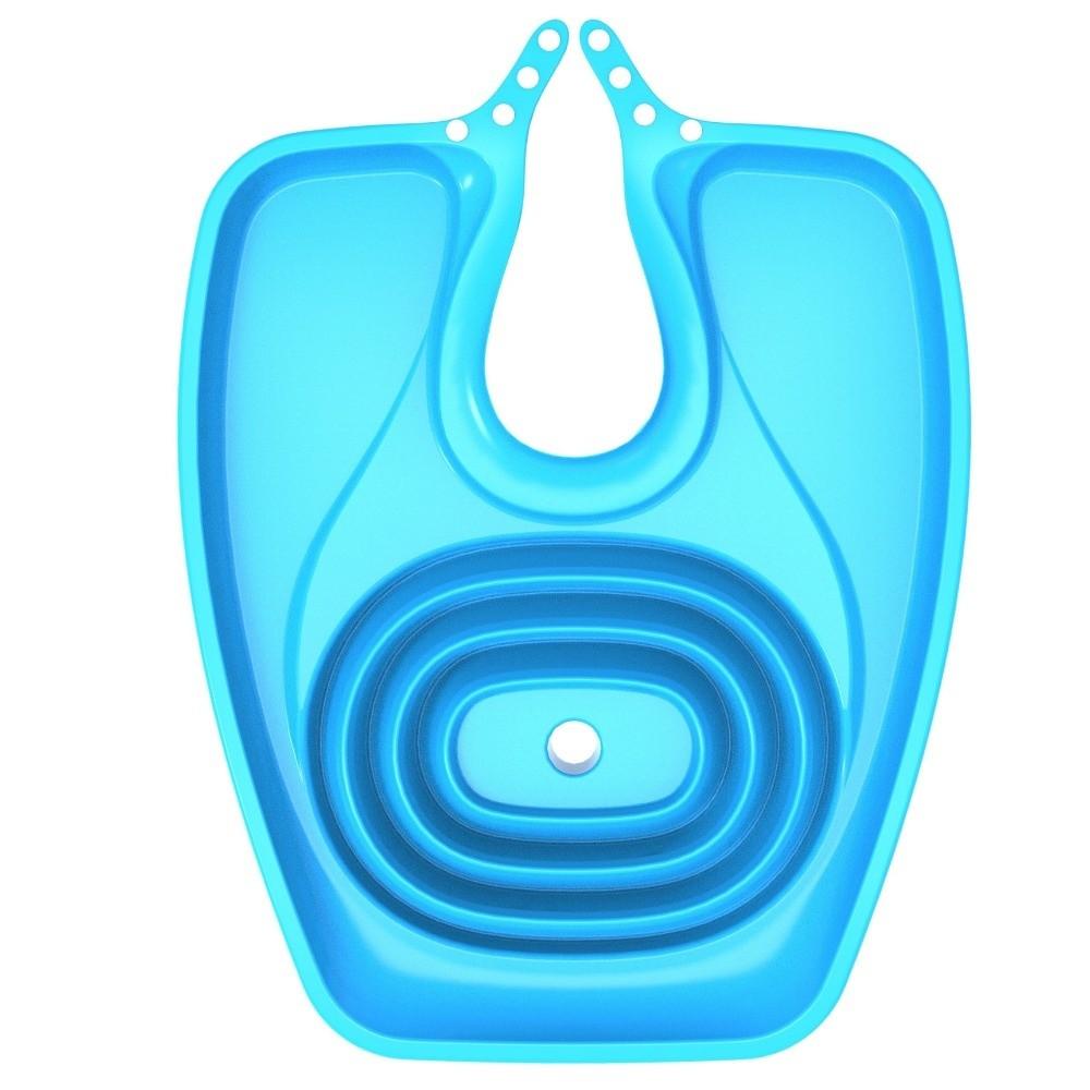 Convenient Hair Wash Tray Portable Hair Washing Tool Easy Install Foldable Hair Wash Tub Bathroom