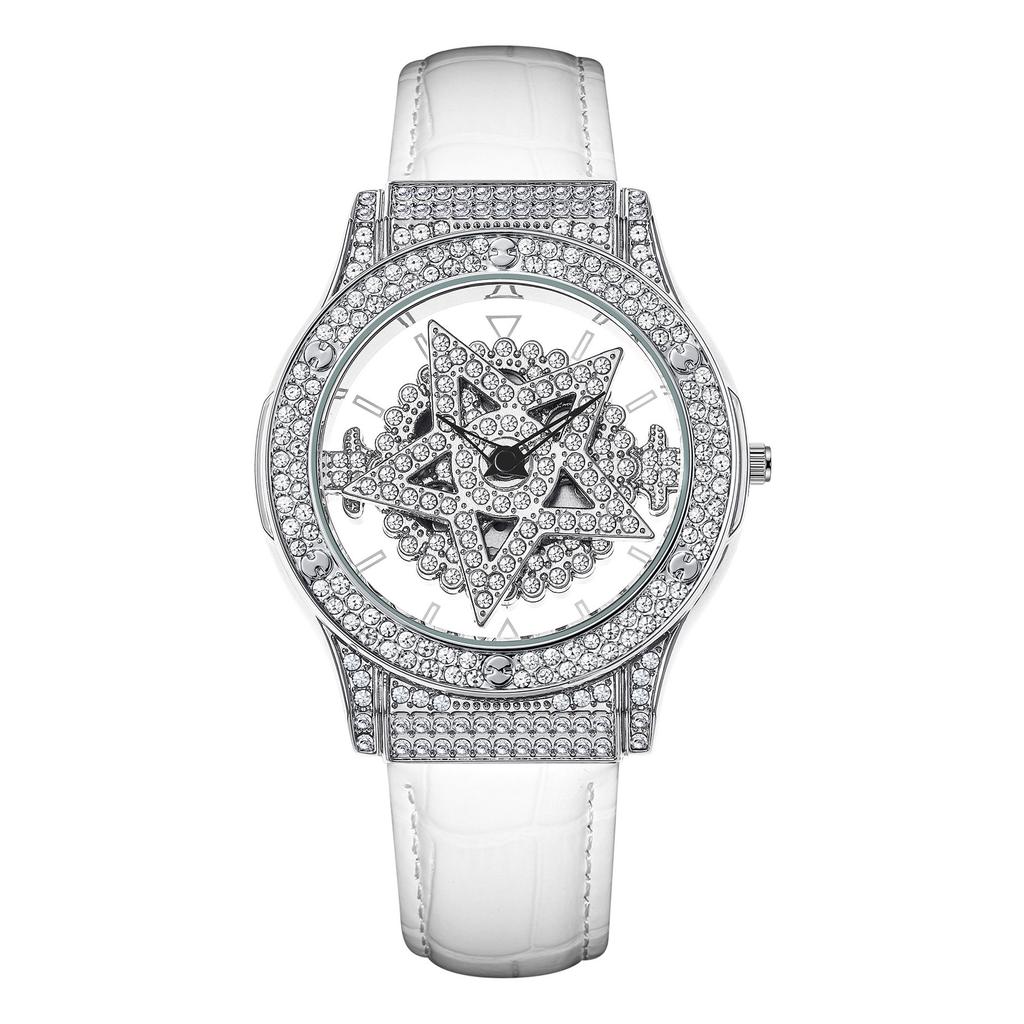 Pentagram Women'S Watch Snowflake Muse Quartz Watch Fashion Niche Premium Ladies Watch