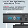 1080p 3-in-1 Speaker Camera Built-in Microphone rivacy Cover Full High Definition came for Mute Button rivacy Cover