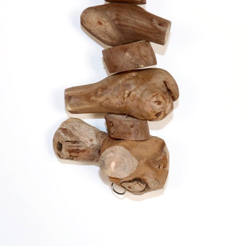 Parrot Nibble Wooden Natural Medium To Large Parrot Supplies Bird Cage Accessories Creative Large Parrot Bird Toys