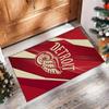 Detroit Red Wings Crystal Velvet Carpet Soft Anti?Slip Floor Mat Comfortable Home Living Room Bedroom Decor Rug