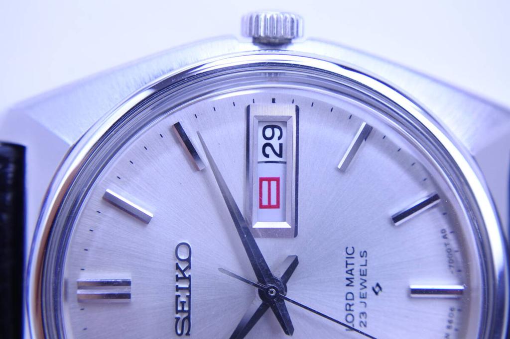 1967 December Model SEIKO Lord Matic 23 Early Model without LM Automatic Mint Condition Extremely Jewels, Mark, Men's Watch