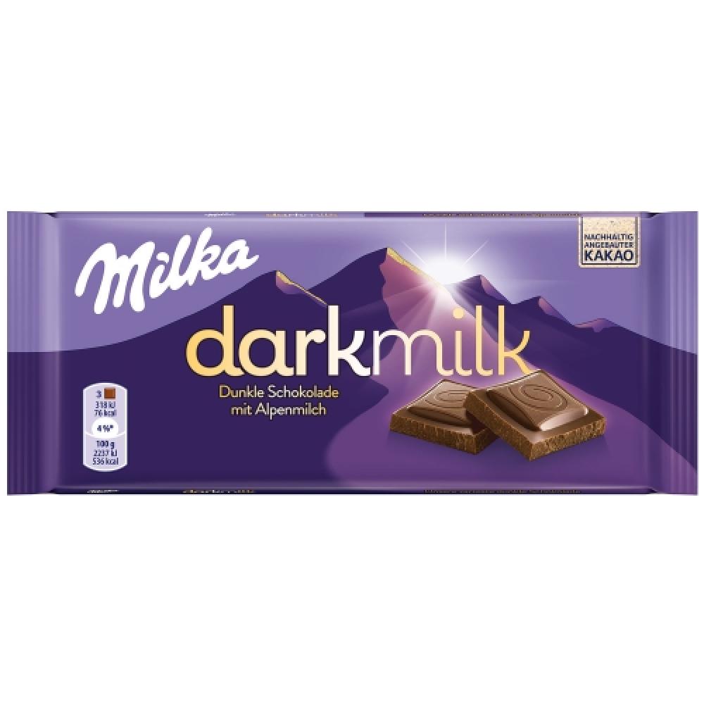 Milka Dark Milk Chocolate 85G