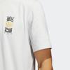 Adidas Don 3 King Tee With Back Basketball Tactics Board Print Breathable Sports Short-Sleeve Men Tops Light-Grey HI1491