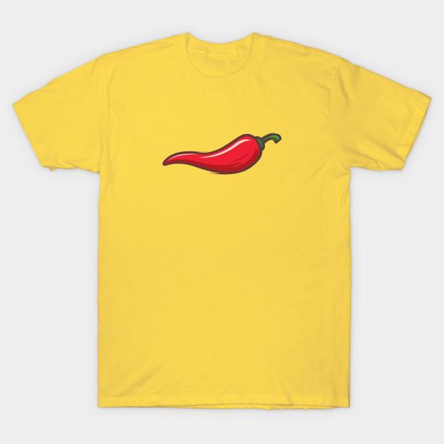 Unisex Fashion TShirt Pepper Print TShirt Plus Size XS-6XL T-Shirt 100%Cotton Tops O Neck Short Sleeve Tees