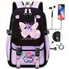 Knapsacks 3Pcs Set My Little Pony School Tote Meal Bag Pencil Pouch Female's Back To School Gift Mochila Teens Trip Bags