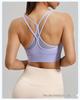 Breathable Backless Shockproof Mesh Sports Bra