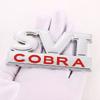 Car Sticker SVT COBRA Emblem Badge Rear Trunk Decal Front Hood Grille for Mustang Shelby SVT Cobra F150 F250 F350 GT Fiesta