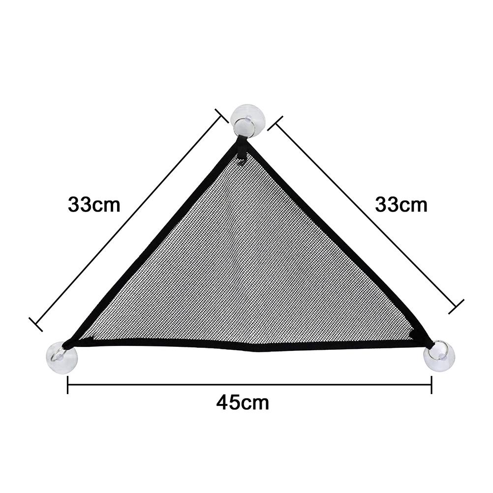 2PCS Bearded Dragon Lizard Hammock Triangle Reptile Hammock for Bearded Dragons Lizards Reptile