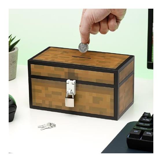 [Official Licensed Product] Minecraft Chest Piggy Bank