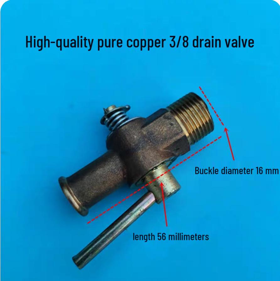 16mm Drain Cock for Single-Cylinder Diesel Engine or Tractor