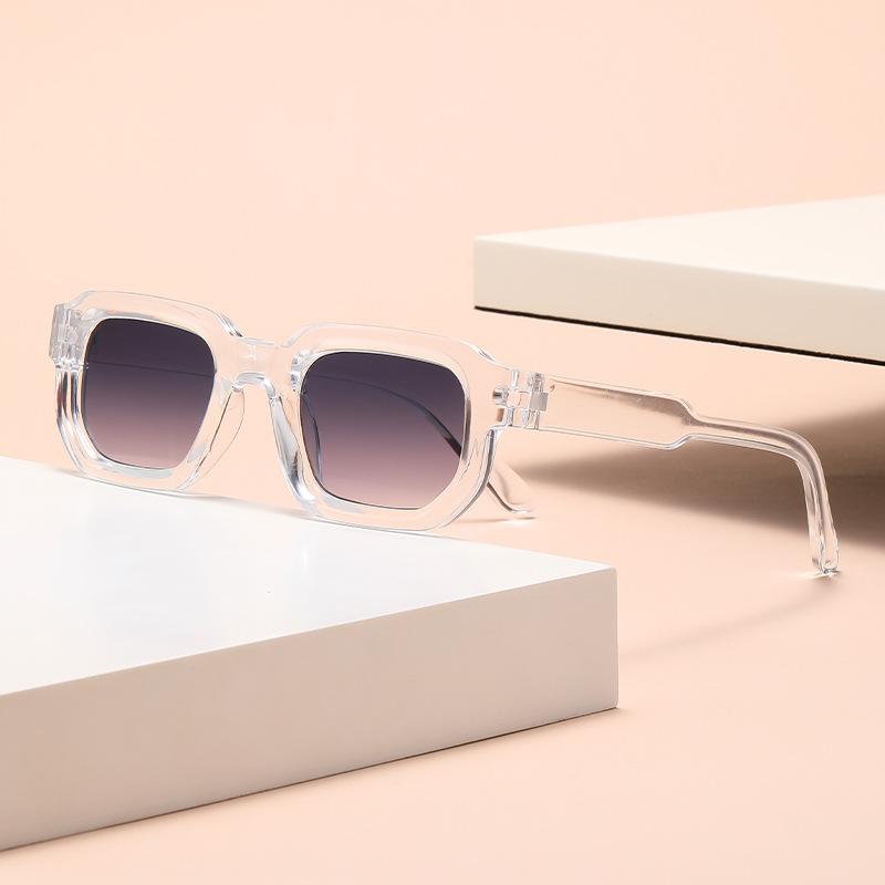 Vintage Rectangle Frame Sunglasses Men Fashion Sun Glasses Luxury Design Glasses Uv400 Eyewear Women Goggles Eil