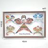 Exquisite Weifang Traditional Kite Wooden Frame Gift Set: Five Handcrafted Ornaments