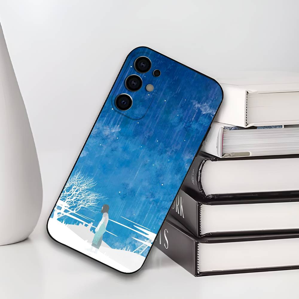 Soft Black Cover Band Y-Yorushikas Phone Case Compatible with Samsung S25 S24 S21 S22 S23 S30 Ultra S20 plus Fe Lite