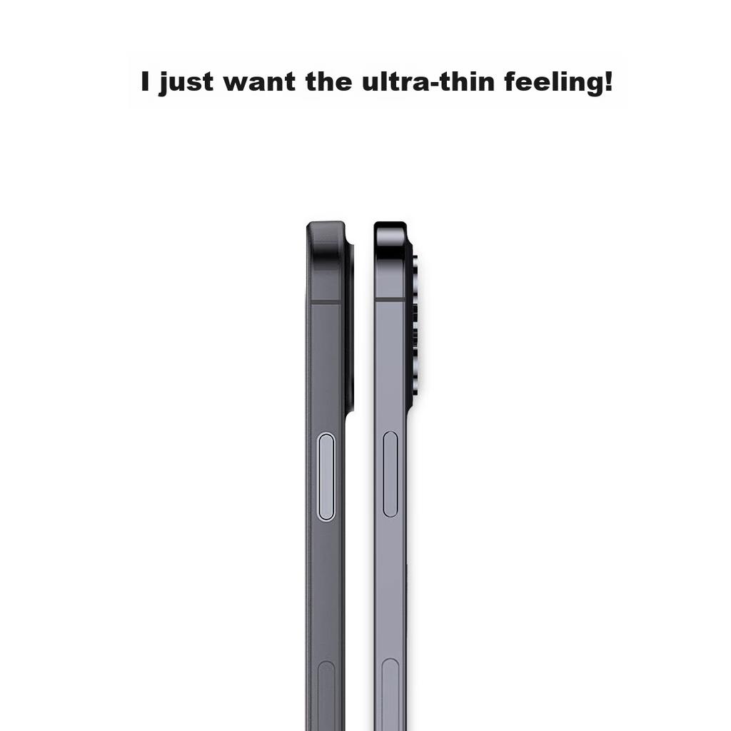 Ultra-Thin Zero-FeelCase for Apple IPhone 13 Pro, Full Protection Ultra-Thin Frosted Semi-Transparent Shockproof Hard, Blue