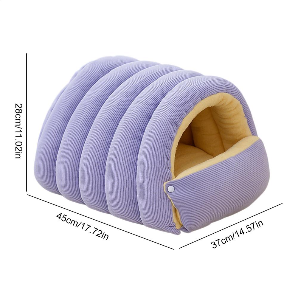 S Size Pet House Tent Enclosed Pet Sleeping Nest Warming Dog Sleeping Beds For Small Medium Large Kitten Puppy Indoor Living