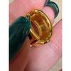 Used HERMES Herms Olympe Ear Cuff PM Black Gold Accessories