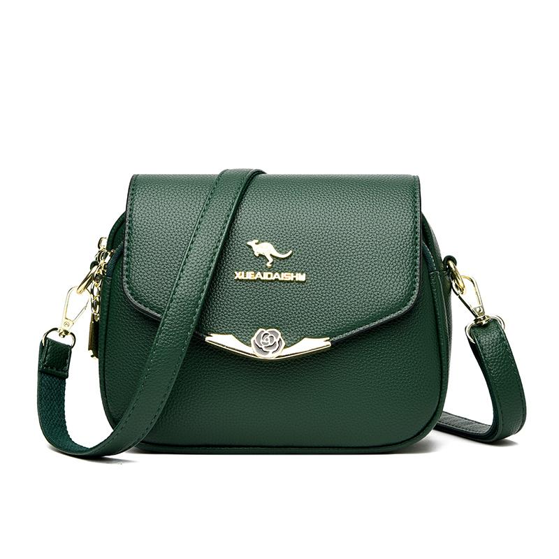 

Elegant Soft Leather Shoulder Bags for Women Designer Fashi Crossbody Bags Ladies Purses and Handbags Sac Small Messenger Bag