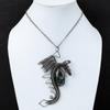 Kyanite Pendant Copper Wire Wrapped Pendant Handmade Jewelry Natural Gemstone Pendant Dragon Pendant Copper Wire Wrap Jewelry Gift For Women