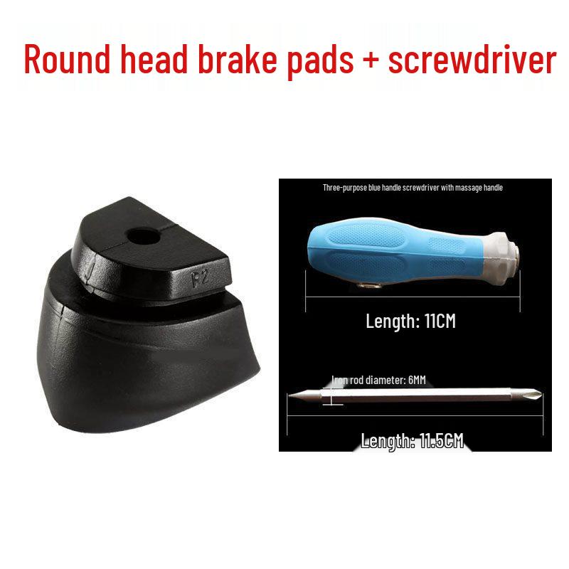Children's Inline Skate Rubber Brake Pad for Boys and Girls - Wear-Resistant Brake Head for Roller Skates