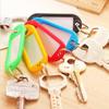 50 PCS Plastic Key Tags Split Ring ID Label Keychains for Organizing Locker Mailbox Apartment Office Home Keys