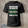 Haus Im GrNen T Shirt Anti GrN Demo Ampel Widerstand Politik Gegen GrNe S 5xl Vintage Washed Versatile Streetwear Homme