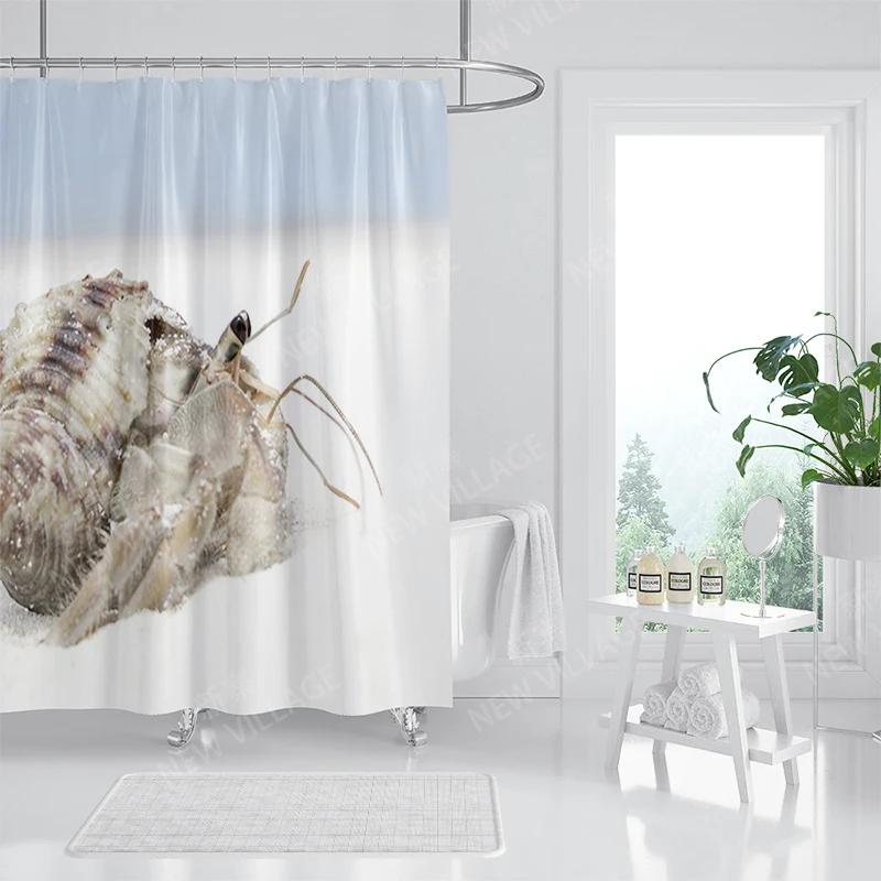 Waterproof fabric shower curtain Bathroom curtain accessories 180x200 Bath curtain for shower 240*200 nordic boho decor 240x200