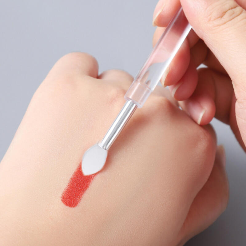Silicone Lip Brush Tip Portable Lipstick Fingertip Brush 5P