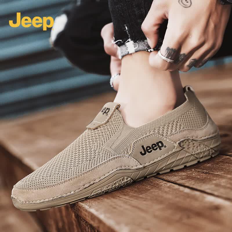 Jeep Men's Breathable Casual Driving Loafers