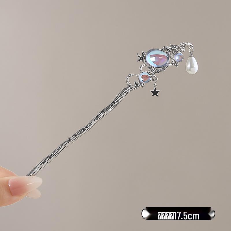Vintage Chinese Style Hairpin for Updos - Elegant Retro Hair Stick with Tassel for Qipao