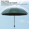 Portable Manual Pocket Rain Umbrella UV Protection UPF50+ Travel Umbrella Mini Folding Sun Umbrella Summer