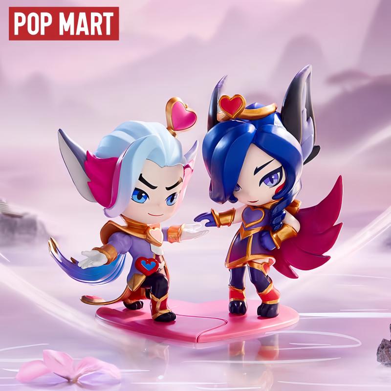 Original POPMART Teamfight Tactics Little Legend Series 2nd Trendy Blind Box High Quality Figures Decoration Surprise Gifts Toys