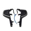 Black Steering Wheel Switch Control Multifunction Button Car Adaptations Replacement for Innova 2015‑2021