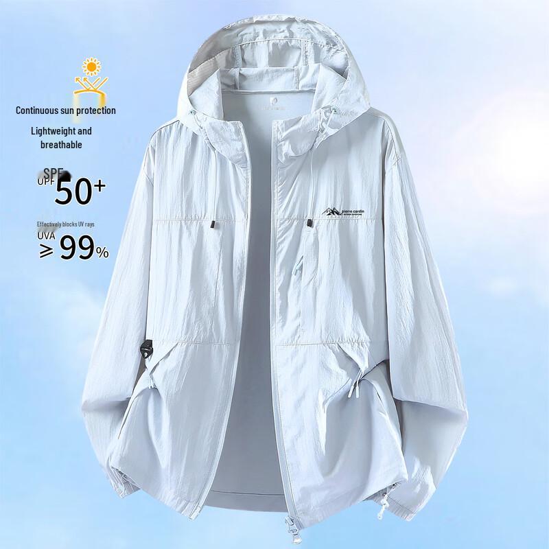 Pierre Cardin Unisex UPF50+ Lightweight Sun Protection Jacket XL