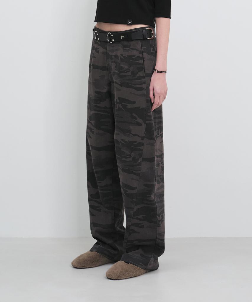 Yunse Vertical Pants (Camo)