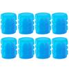 4/100PCS Car Luminous Tire Valve Cap Motorcycle Bike Wheel Nozzle Night Glowing Fluorescent Decor Tyre Valve Stem Luminous Caps