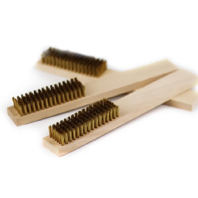 Wire Brush Small Detailing Wire Scratch Brushes for Cleaning Copper Bristles