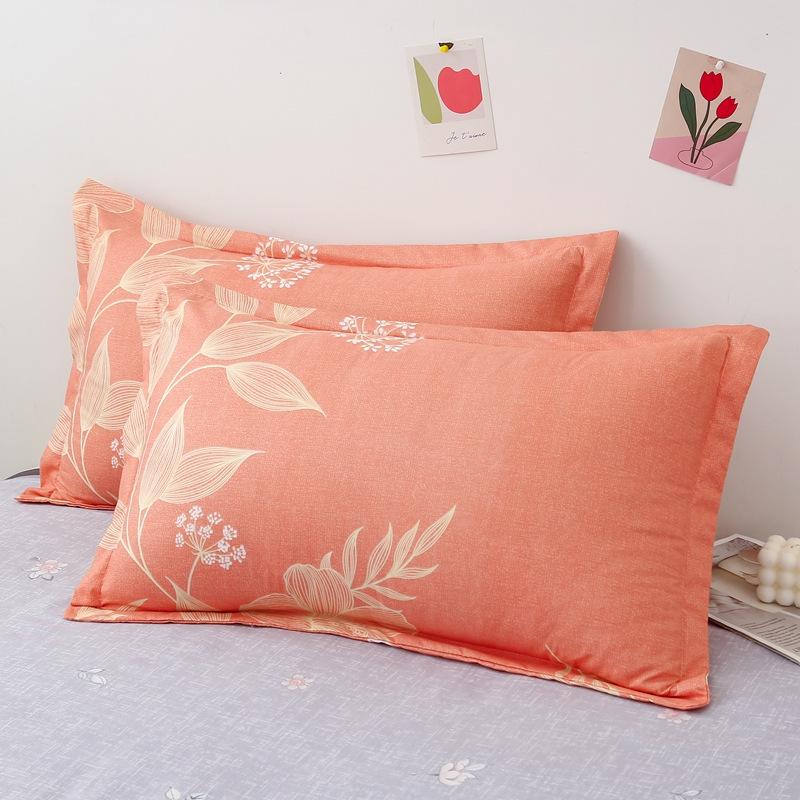 Aloe Vera Cotton Printed Pillowcase Pair, Standard Size 48x74 Cm