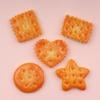 10/100pcs Kawaii Cookie Simulation Food Art Supply Flatback Cabochon DIY Dollhouse Craft Decoration Miniatures