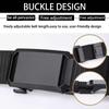 Men's Belt Automatic Metal Buckle Nylon Webbing Outdoor Work Tactical Belt Toothless Automatic Buckle Casual Sports Canvas Belts