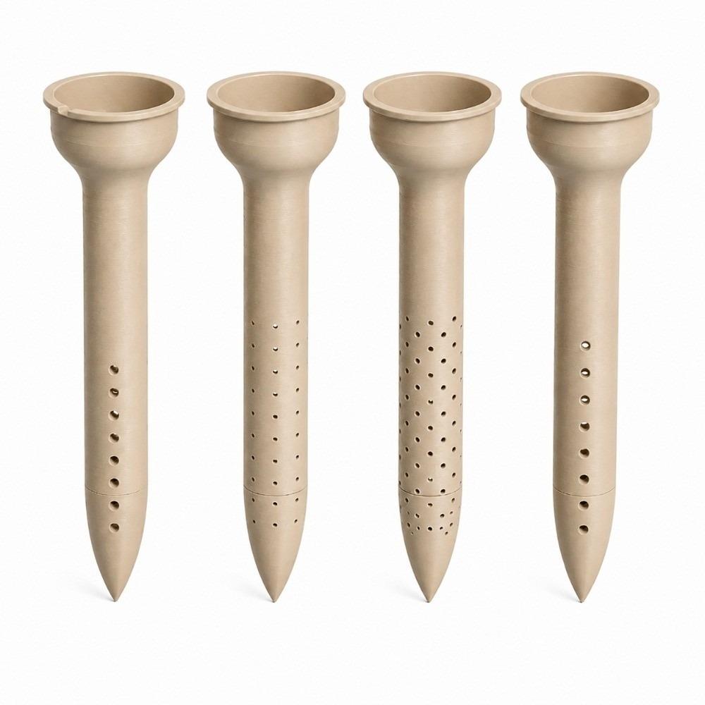 4pcs Wear-resistant Plant Irrigation Funnel Automatic Plant Drip Irrigation Device for The Lazy