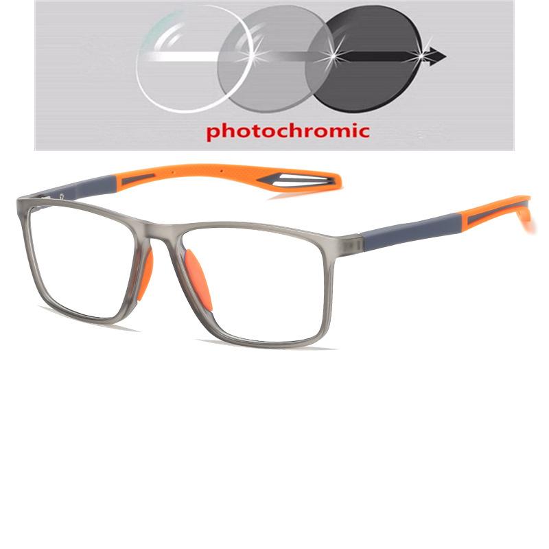 Sport Oversized Prescription Glasses For The Nearsighted Women Men Myopia Photochromic Eyeglasses 0 -0.5 -0.75 To -6.0