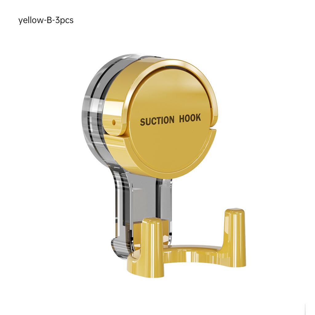 1/3PCS Suction Hooks Strong Vacuum Power Traceless No-Drilling Adhesive Hooks for Home Bathroom Kitchen Door Back Toilet