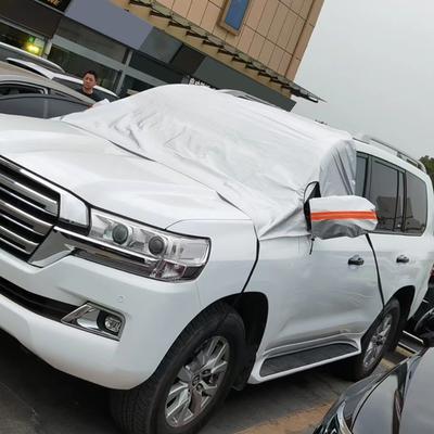 Windshield Cover, Windproof Windshield Sunshade Cover with Reflective Straps for SUVs Pickup Trucks