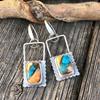 Vintage Bohemian Earrings Resin Inlaid Vintage Jewelry For Men And Women Birthday Party Anniversary Gift Christmas