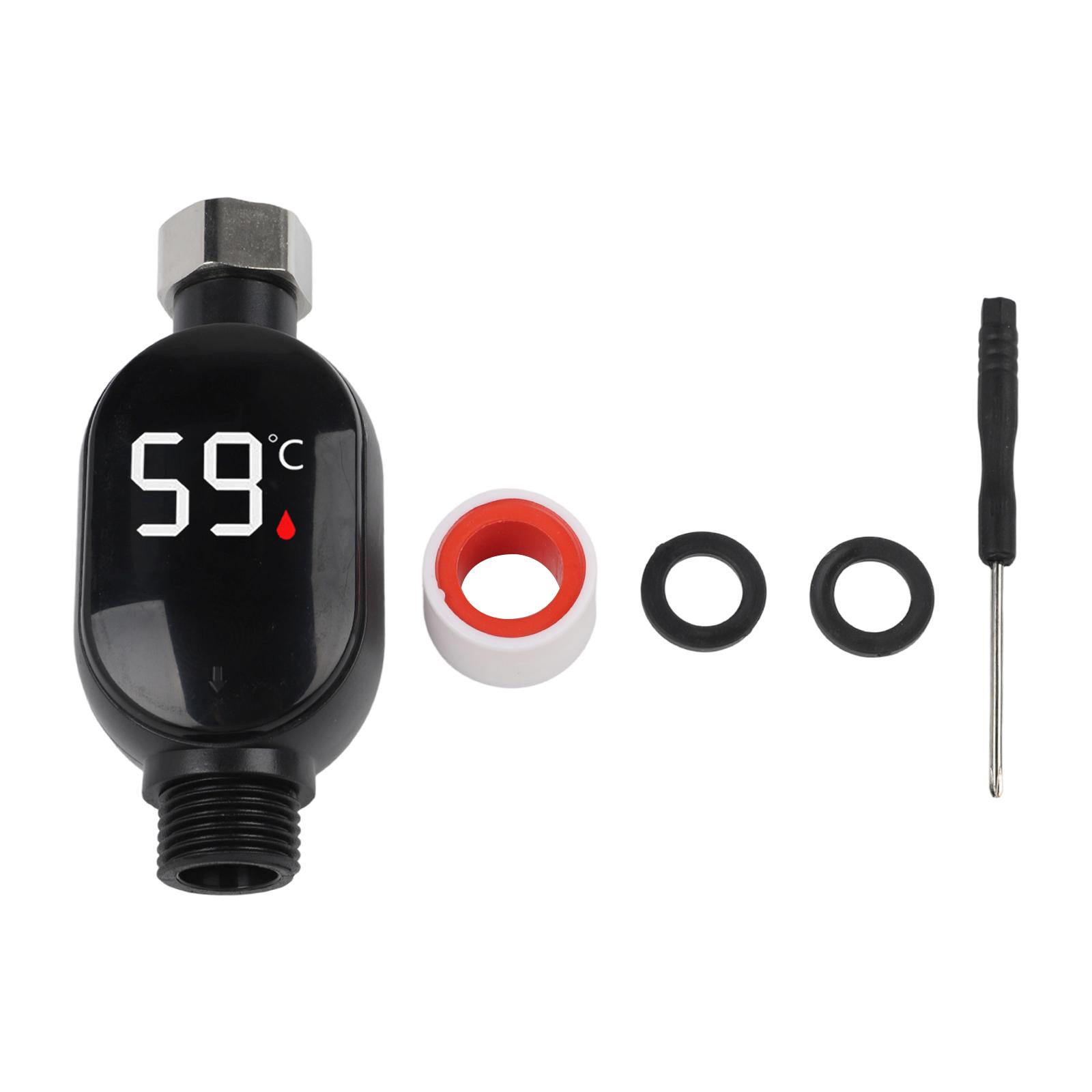 

1 Pcs Smart Temperature Digital Display Faucet Thermometer Bath Thermometer Water Thermometer Bathing Temperature Meter