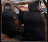 Universal Breathable Leather Car Seat Cover with Lumbar Support - Multi-Color Summer Cushion